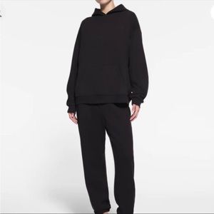 SKIMS - NWT COTTON FLEECE BOYFRIEND OVERSIZED CLASSIC HOODIE
